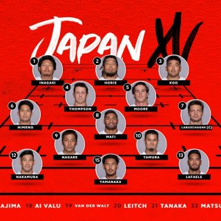 日本代表スコッド