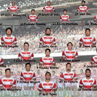 日本代表スコッド