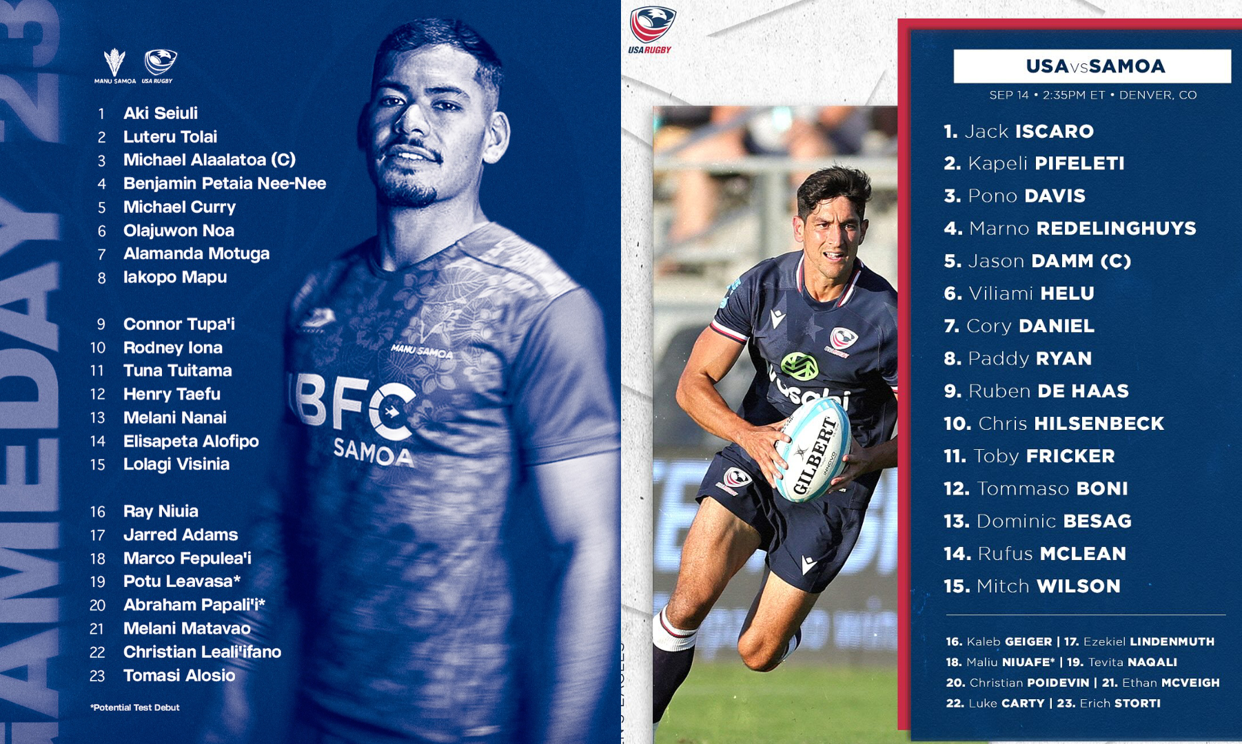 PNC25、5位決定戦サモアVSアメリカ