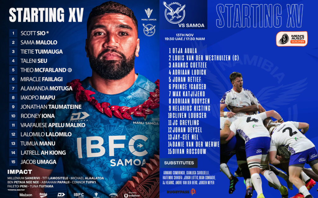 サモアVSナミビア