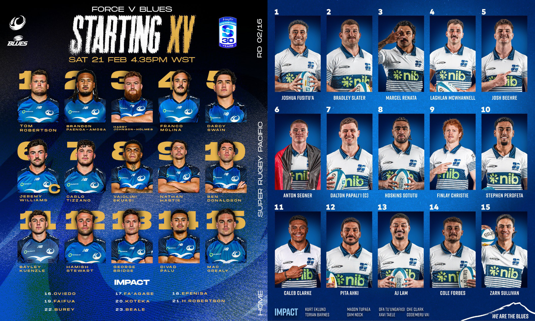 SRP26（第2節）、フォースVSブルーズ