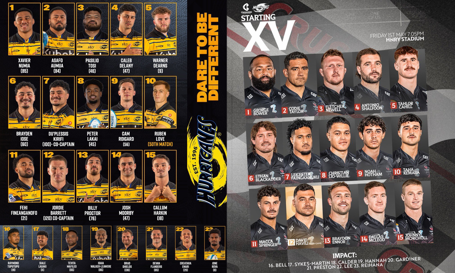 SRP26（第12節）、ハリケーンズVSクルセイダーズ